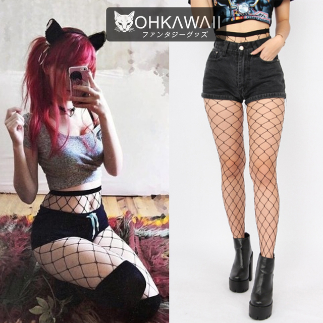 Medias de red Modelo2 – Tienda Macabra – Gothic style – Kawaii & Cute