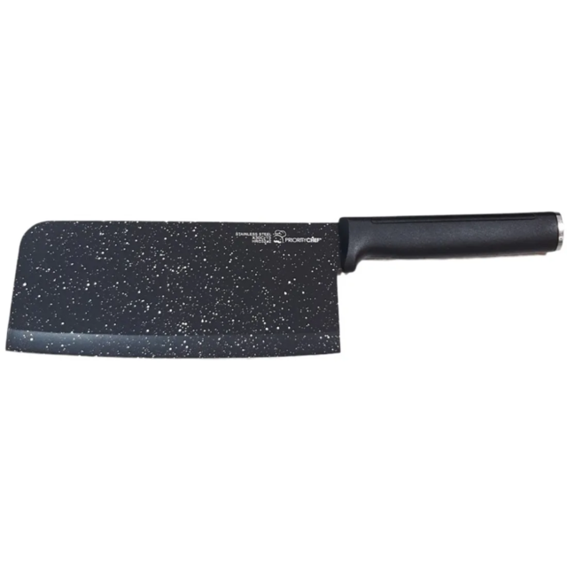 Cuchillo Carnicero Hacha 35 Cm Mango Negro