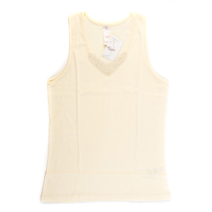 MUSCULOSA RIBB CON APLIQUE - ROSICLER - ART: 2470/2471 - comprar online