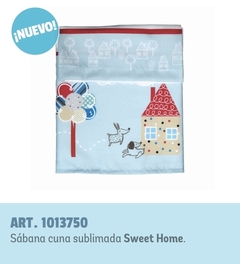 SABANAS DE CUNA SUBLIMADA SWETT HOME - MIBES - ART. 3750 - comprar online