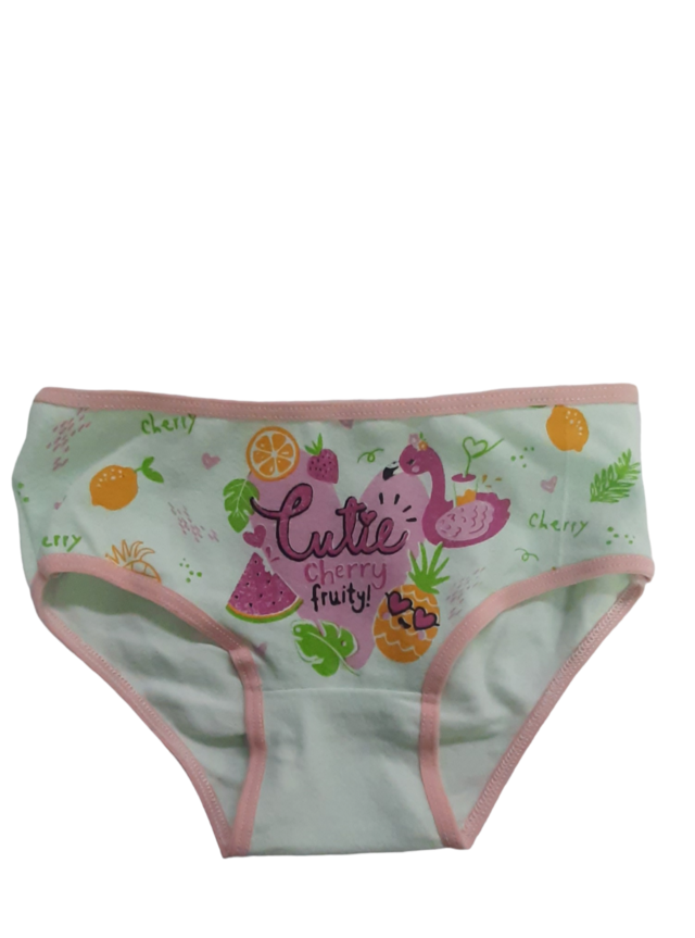 BOMBACHA DE NENA COLORES ESTAMPADA POR DOCENA CHERRY ART. 5105