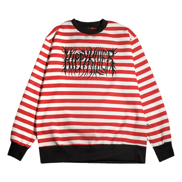 Buzo Rayado Estampado Rojo y Negro Buy in KITCH TECH