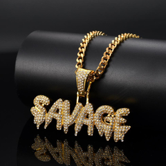 Cadena con Dije Iced Chain Savage - comprar online