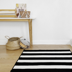 Alfombra Stripe Black - Multiply