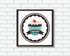 Quadro Cupcake - comprar online