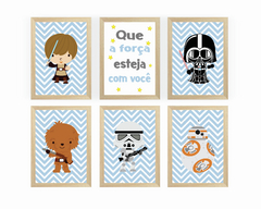 Quadros Star Wars Baby na internet