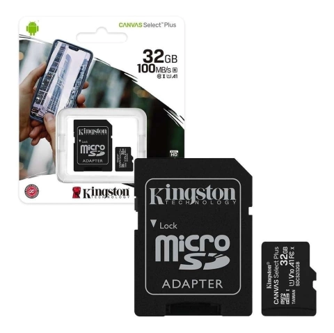 MEMORIA MICRO SD KINGSTON 32GB CLASE 10 CANVAS