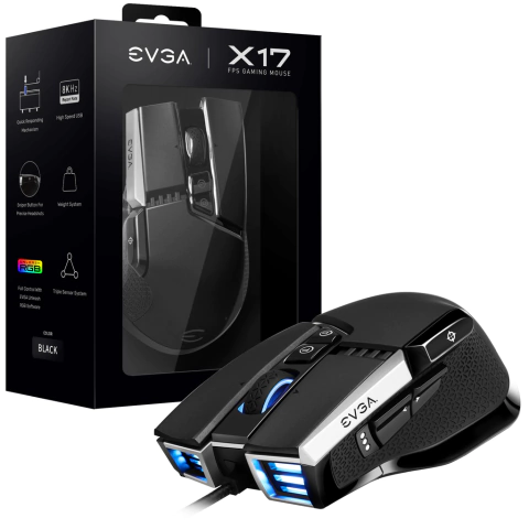MOUSE EVGA X17 WIRED RETAIL