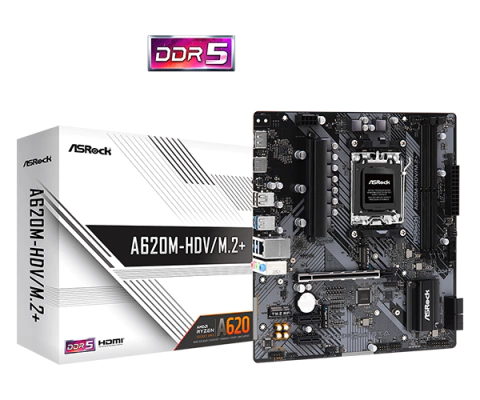 MOTHERBOARD ASROCK A620M-HDV/M.2 DDR5