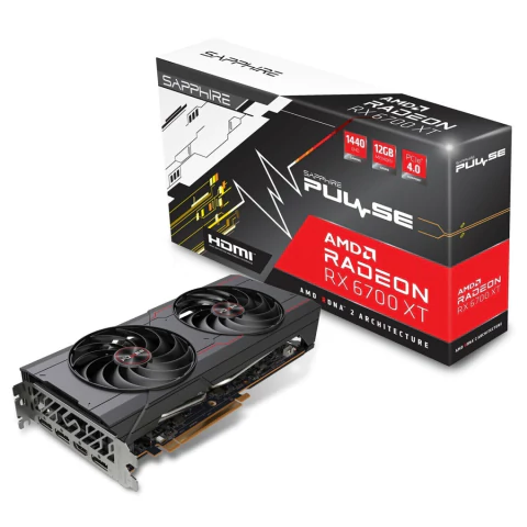 PLACA DE VIDEO SAPPHIRE PULSE GAMING RX 6700 XT 12GB GDDR6