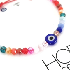 Pulsera rainbow good vibes - tienda online