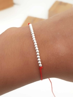 Pulsera de la abundancia plata 925 - comprar online