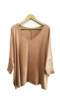 Poncho de Viscosa con strass - tienda online