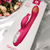 Vibrador com Aquecimento e estimulador de Ponto G e Clitóris - Recarregável Naughty - S-Hande