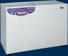 Freezer Horizontal INELRO con tapa de Vidrio Plano 335 lts Mod FIH 350 V - comprar online