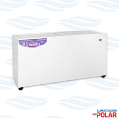 Freezer Horizontal INELRO con tapa de Vidrio plano 536 lts Mod FIH 550 V