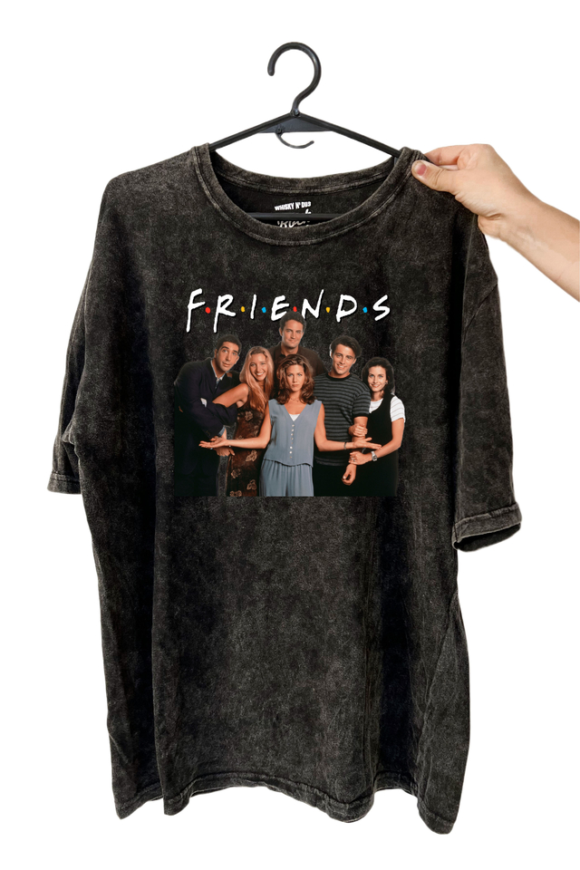 Remera Friends Nevada Negra o Blanca Whisky N Dust