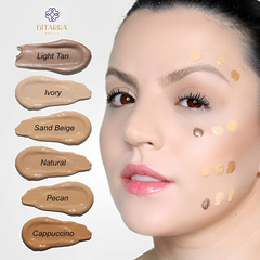 Liquid Power Skin Foundation - Ivory 30ml - Bitarra Beauty