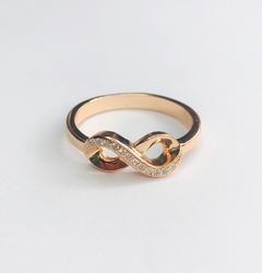 Anillo infinito rose