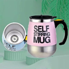 taza con batidor self stirring mug ( a eleccion a pilas o bateria recargable )