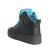 Zapatillas Símil Cuero Leblu Z156 Combinada Negro - comprar online