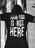 Remera "Not Here" - comprar online