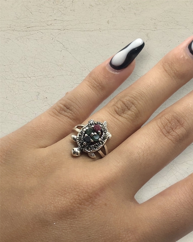 Anillos de online tortuga en plata