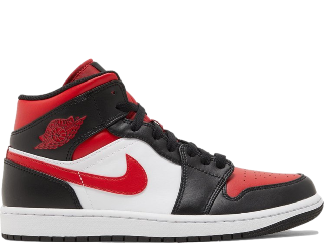 Air jordan 1 mid bred 2018 outlet