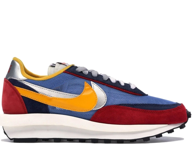 Nike sacai waffle blue online