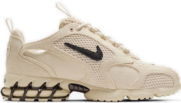 T nis Nike X Stussy Air Zoom Spiridon cage 2 fossil