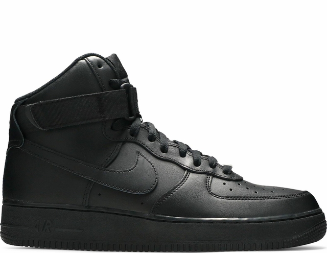 Nike sf air force best sale triple black