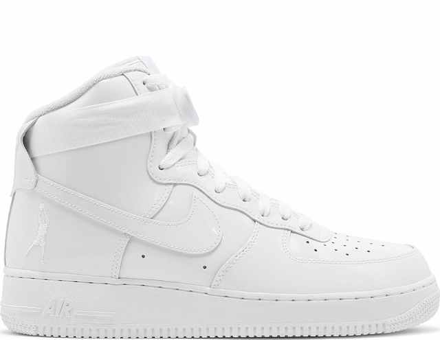 T nis Nike Air Force 1 High QS Sheed Triple White 743546 107