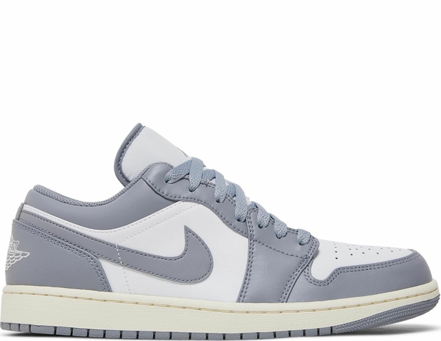 T nis Nike Air Jordan 1 Low Vintage Grey 553558 053