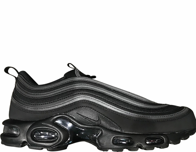 All black air hot sale max plus 97