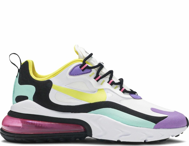 T nis Nike Wmns Air Max 270 React Bright Violet AT6174 101