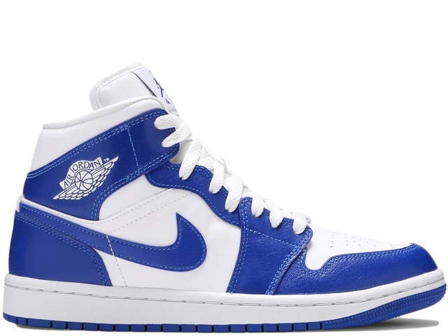 T nis Air Jordan 1 Mid Kentucky Blue BQ6472 104