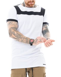 Camiseta LONG WHITE LINEAR