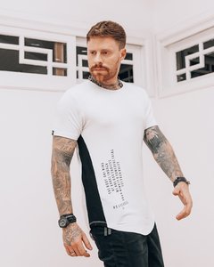 Camiseta CURVE WHITE - Loja Macho Moda