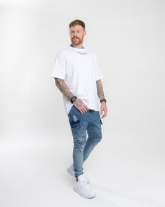 Calça Jeans CARGO BIKER - comprar online