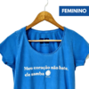 Camiseta Feminina Coração de Sambista - comprar online