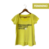 Camiseta Feminina Erga Essa Cabeça