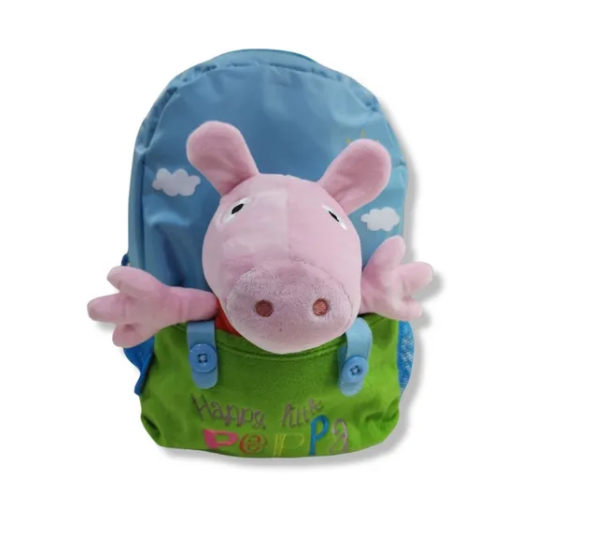 Mochila Espalda Peppa pig con peluche 12 Cresko