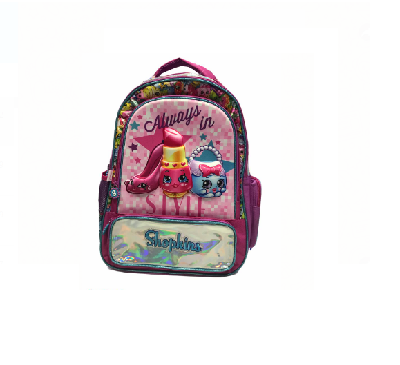 Mochila Espalda Shopkins en 3D 18'' - Footy