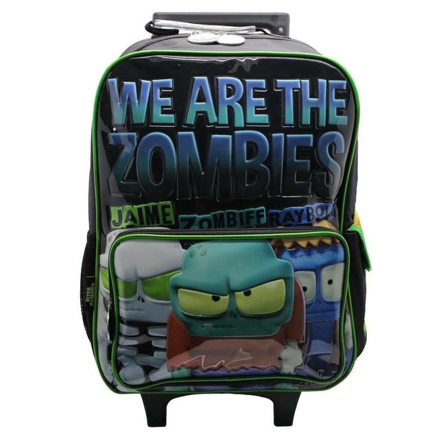 Mochila Escolar Zombie Infection squad con carro