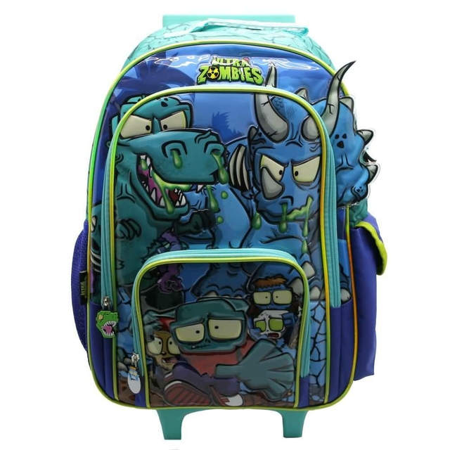 Mochila Escolar Infantil Niños Zombie Infection Viajes Paseo