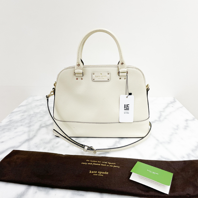 Bolsa Kate Spade Wellesley Rachelle Off White
