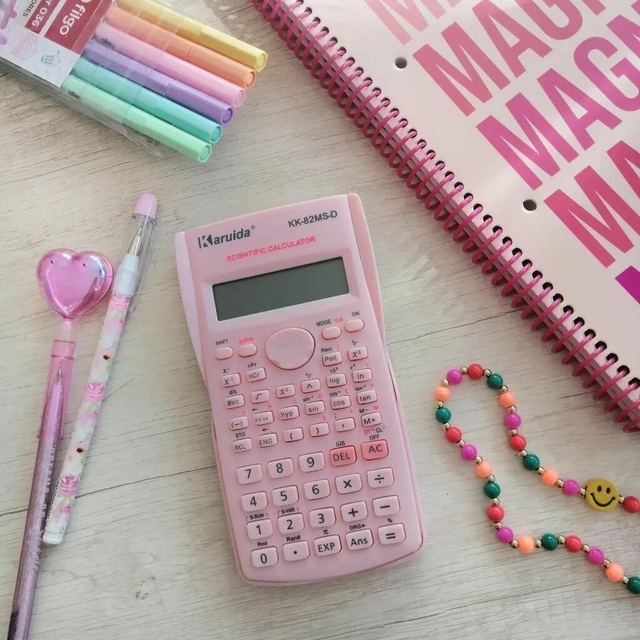 Calculadora casio rosa pastel hotsell