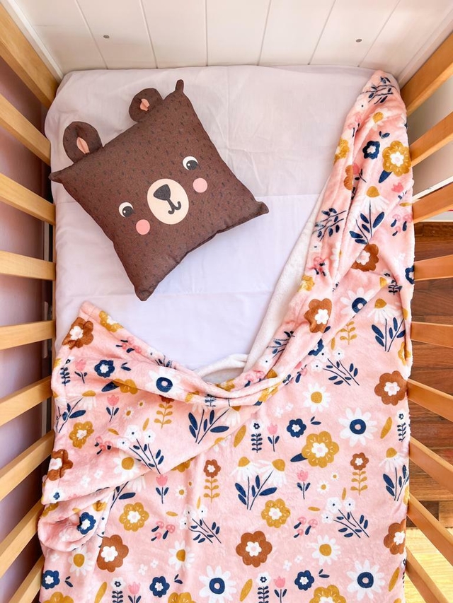 Manta para Cuna Soft *Baby Blossoms* - Coco House Kids