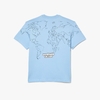 CAMISETA LACOSTE WORLDWIDE - AZUL