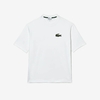 Camiseta Lacoste Big croco - branco